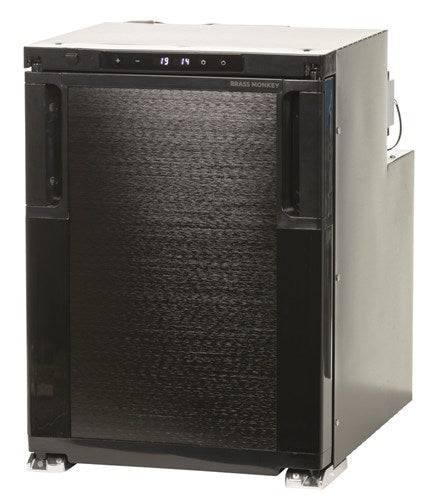 50L Brass Monkey Single Door Upright Fridge with Removable Freezer Zone