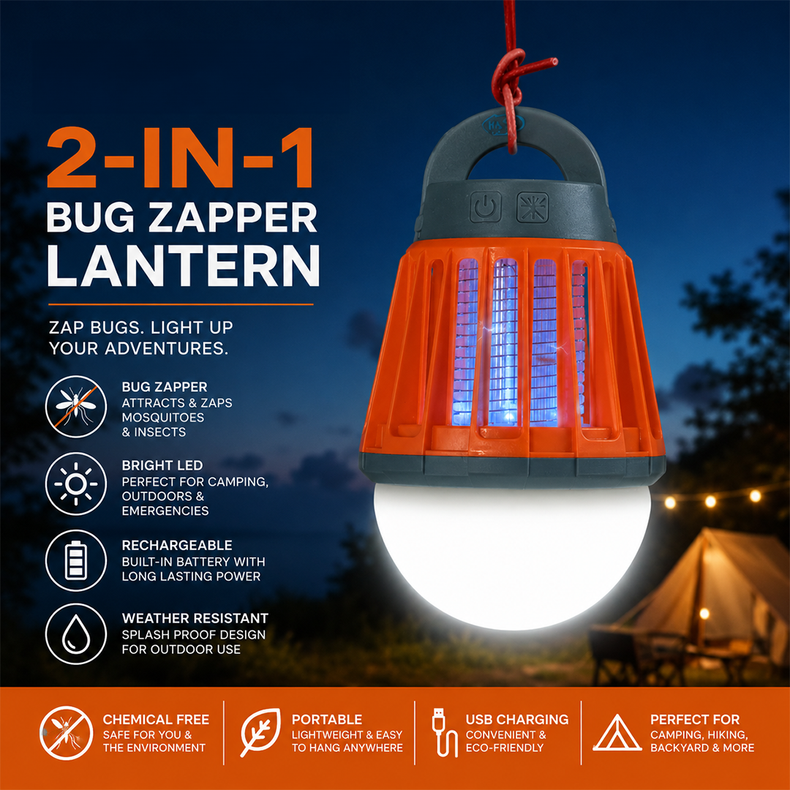 Bug Zapper with Lantern 