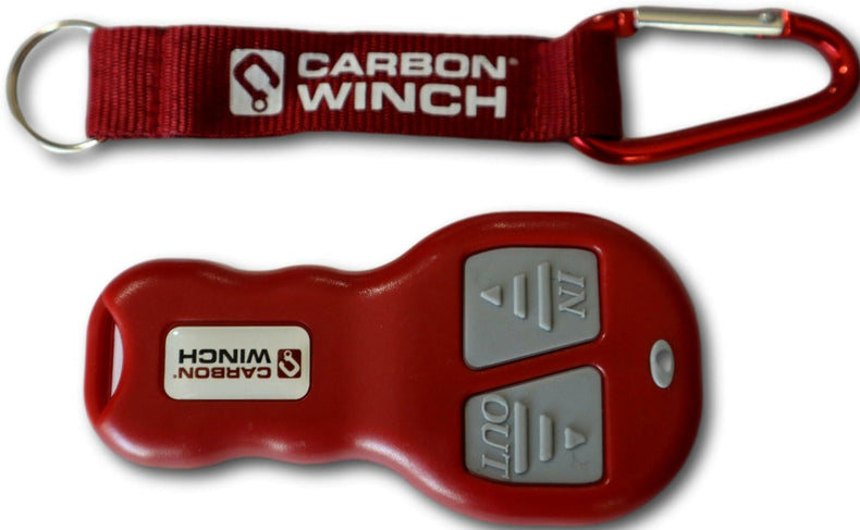 Carbon 12K 12000lb Electric Winch With Black Rope & Hook VER. 2 - Carbon Offroad