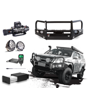 Isuzu DMAX Touring Pack Suits: DMAX 06/2012 - 01/2017 - Elite Bullbar, Winch, Lights, uhf + Free Fridge