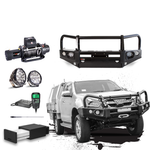 Isuzu DMAX Touring Pack Suits: DMAX 01/2017 - 07/2020 - Elite Bullbar, Winch, Lights, uhf + Free Fridge