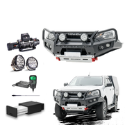 Isuzu DMAX 05/24+ GT Touring Pack Suits 05/2024+ - Bullbar, Winch, Lights, uhf + Free Fridge