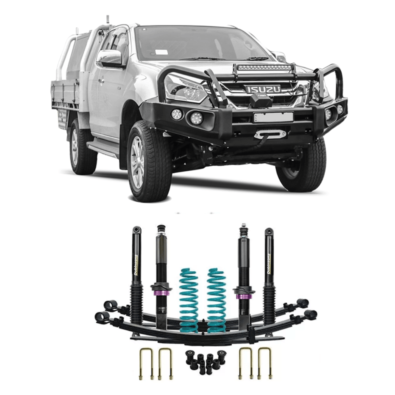 DMAX 2012 - 2020 Suspension Kit 45 - 60mm | Dobinsons IMS Monotube IFP