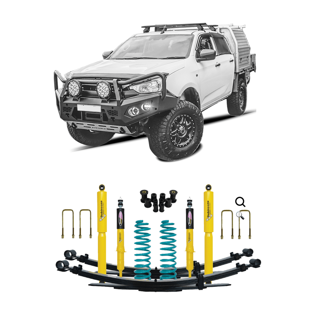 Dmax 2020+ Suspension Kit 50mm Lift | Dobinsons Nitro Gas Twin Tube