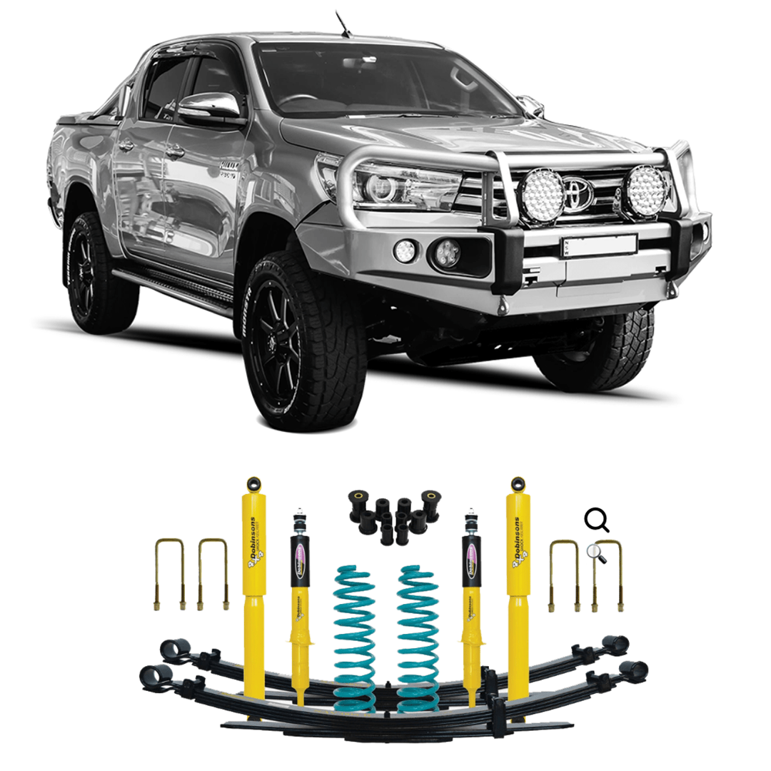 Hilux N80 Suspension Kit 50mm | Dobinsons Twin Tube Nitro Gas