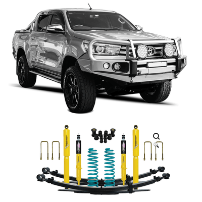Hilux N80 Suspension Kit 50mm | Dobinsons Twin Tube Nitro Gas