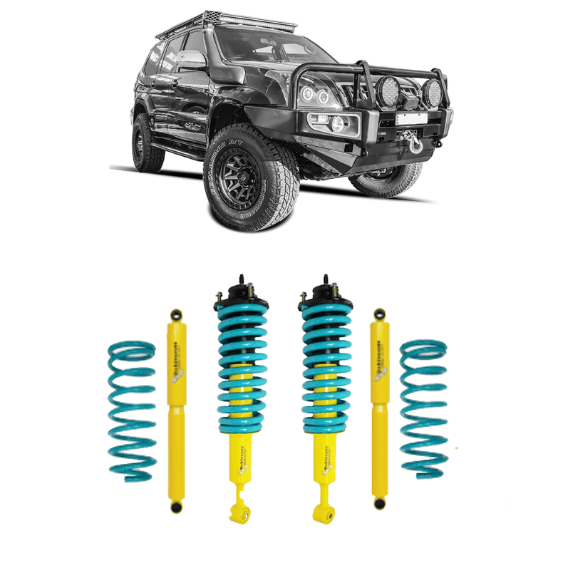 Prado 120 Series Suspension Kit 50mm | Dobinsons Twin Tube Nitro Gas