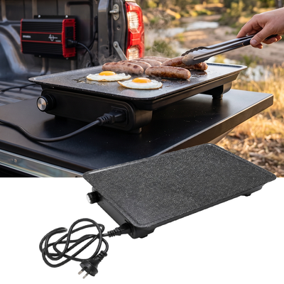 Rockarmor Portable Electric BBQ - 2 x Power Functions 400w & 800w
