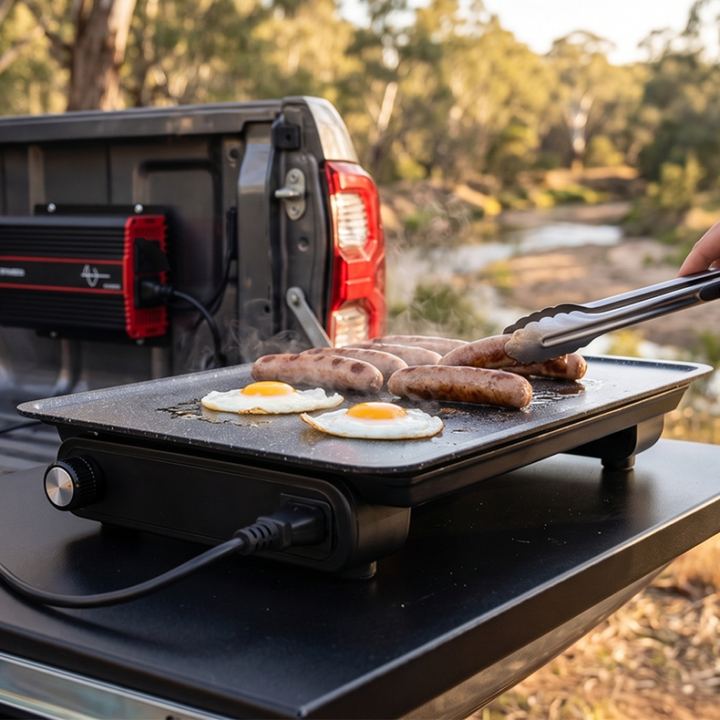 Rockarmor Portable Electric BBQ 400w & 800w 2 x settings 