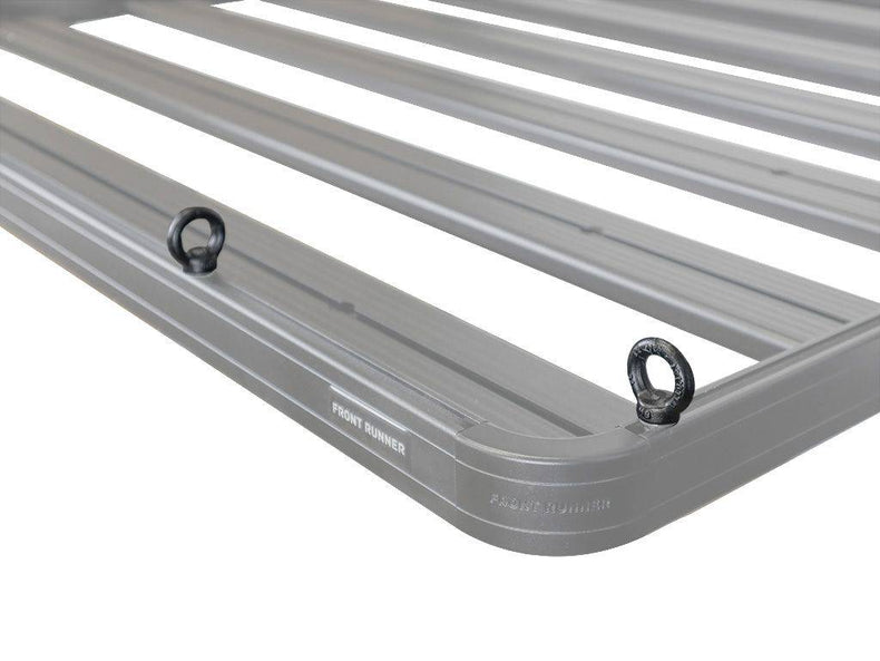 BLACK TIE DOWN RINGS / EYE NUTS - BY FRONT RUNNER