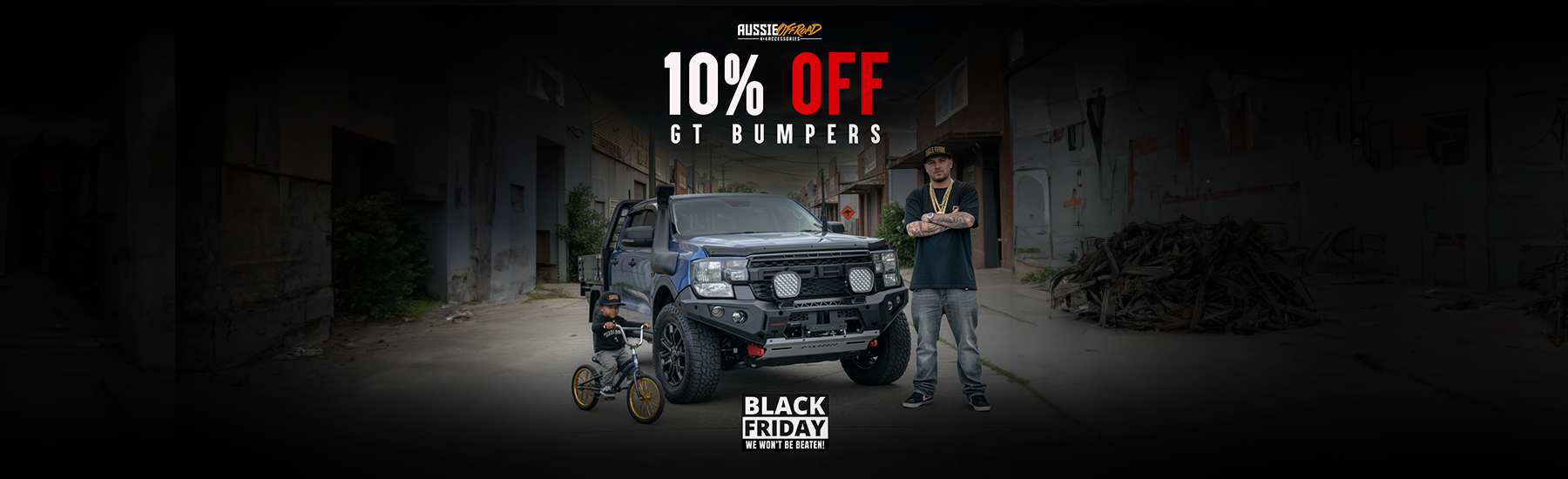 Rockarmor GT bumpers - No Loop Bullbars