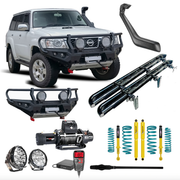 GU Patrol Series 4+ Weekend Warrior Pack With GT Bull Bar