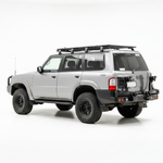 GU Patrol Rear Bar - Rockarmor Spare Wheel Carrier Suits Series 4+ Patrol