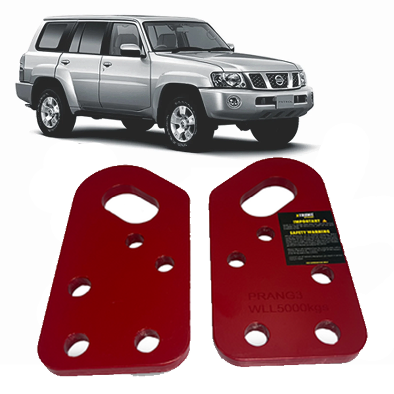 Rockarmor Rated Tow Points to suit Nissan GQ & GU Series 1 Patrol | 01/88 - 2002 |