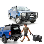 N70 Hilux Premium Bull Bar + Aluminium Canopy + Free 40L Fridge - Suits 2005-2011 Models