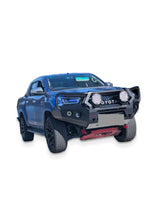 Example upgraded 2016 Hilux on a white studio background - additional accessories shown; refer to pack inclusions