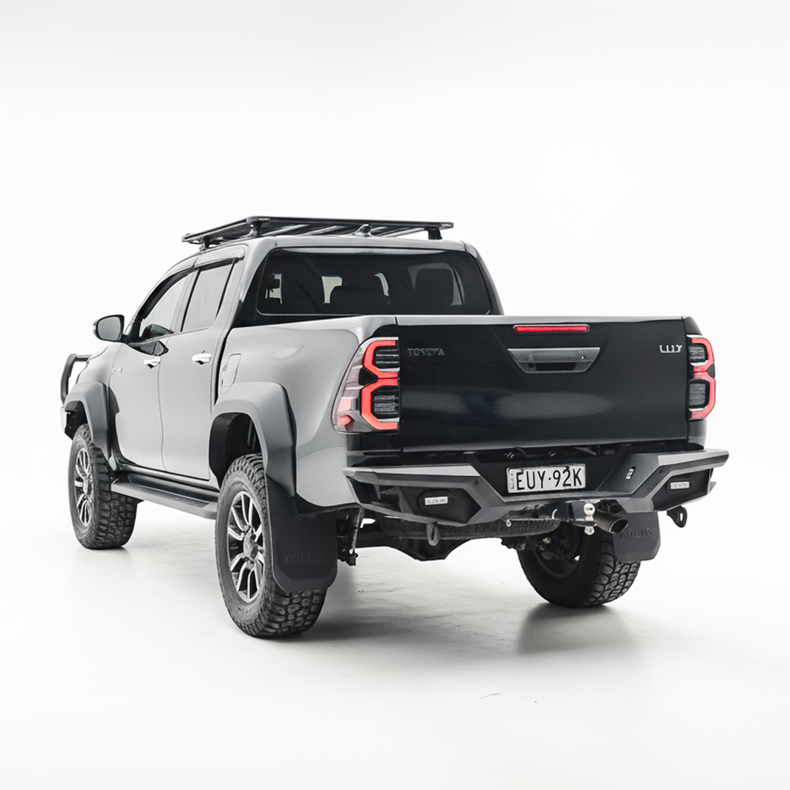 N80 Hilux Rear Step Tow Bar - Rockarmor 4x4