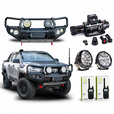n80 Hilux 2015 - 07/2020 GT Frontal Pack | GT Bullbar, Winch, lights