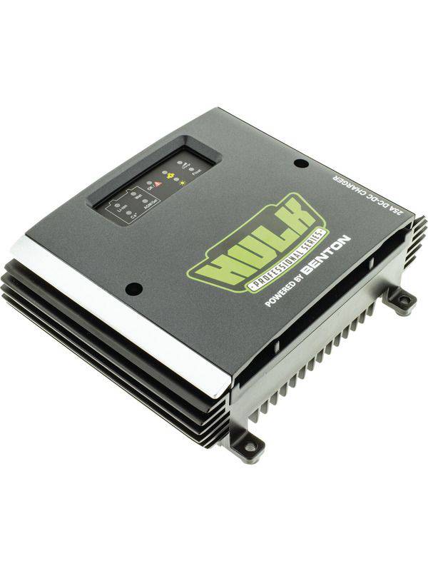 HULK | DC-DC 25A BATTERY CHARGER | 12/24V MULTI STAGE 2x 12V