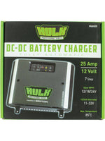 HULK | DC-DC 25A BATTERY CHARGER | 12/24V MULTI STAGE 2x 12V