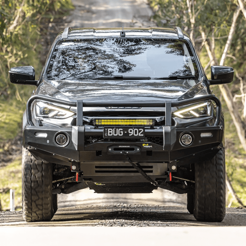 ISUZU MUX BULLBAR - IRONMAN DELUXE BULL BAR