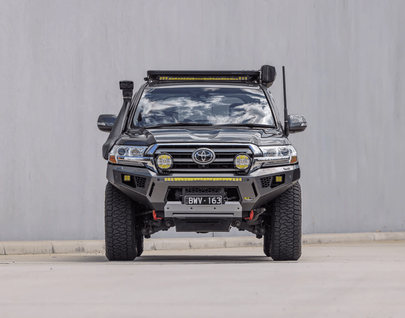 200 Series Bull Bar - Ironman 4x4 Raid No Loop Suits 2015+