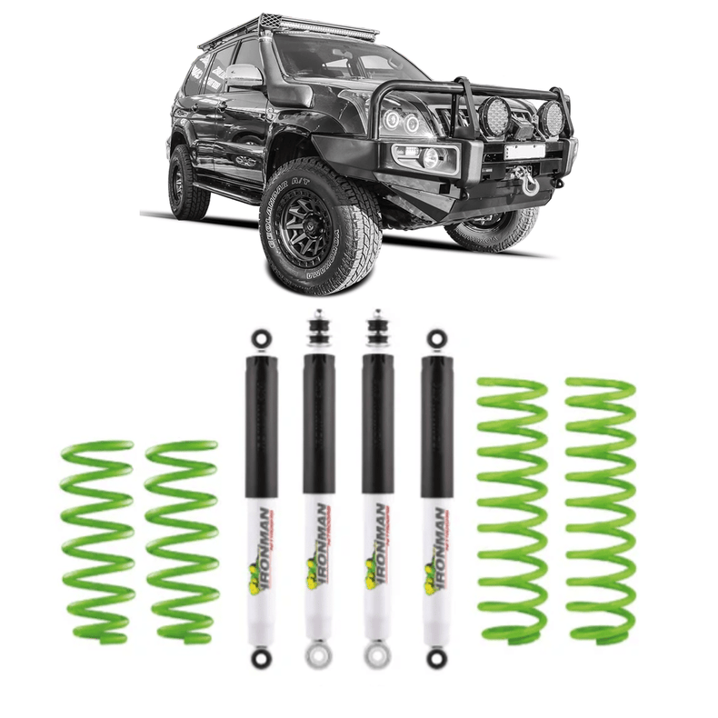 Prado 120 Series Suspension Kit 50mm | Ironman Nitro Gas