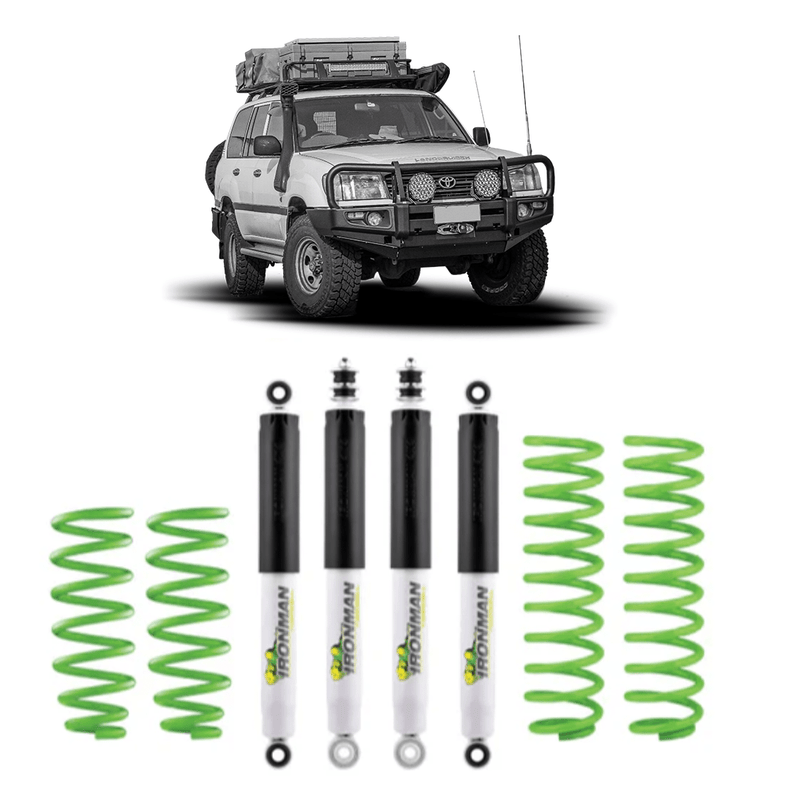 105 Series Landcruiser Suspension Kit 50mm Lift  | Ironman Foam Cell