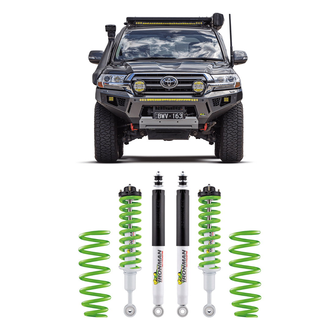 200 Series Landcruiser Kit 50mm | Ironman Nitro Gas