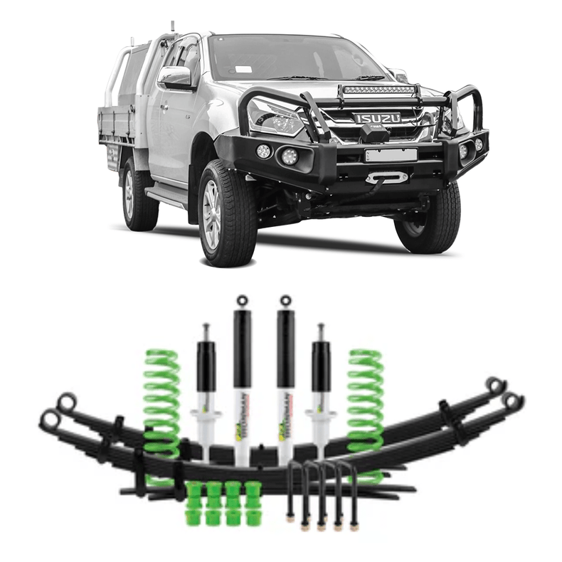 DMAX 2012 - 2010 Suspension Kit 50mm | Ironman Nitro Gas