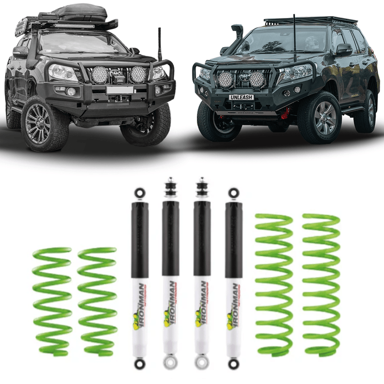 Prado 150 Suspension Kit 50mm | Ironman Nitro Gas