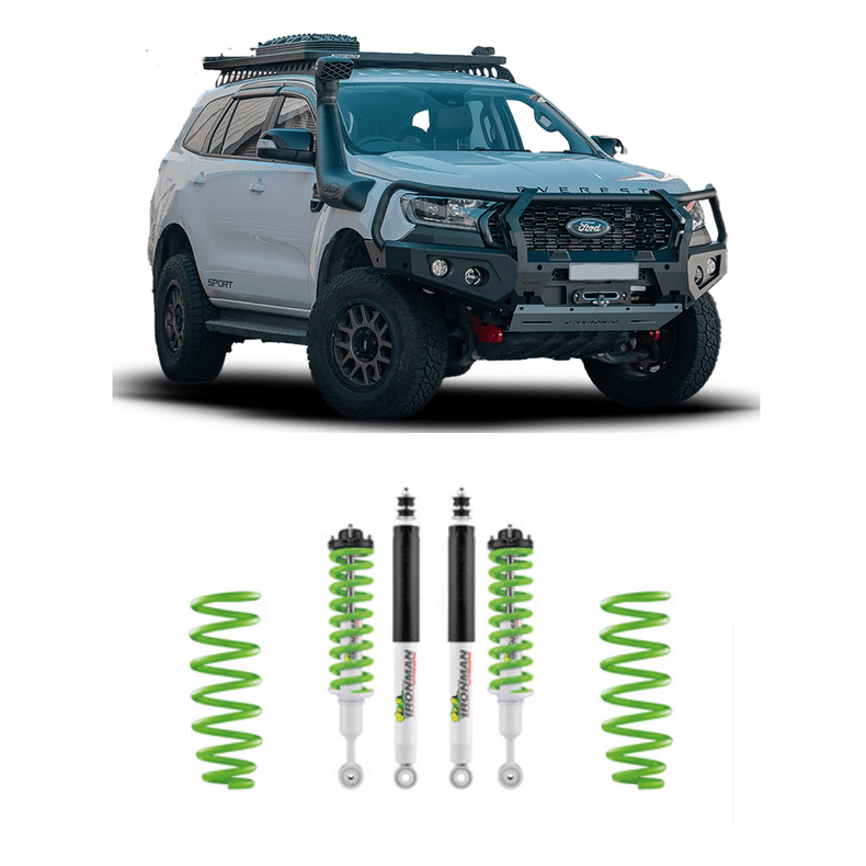 UA1 2015 - 2018 EVEREST Suspension Kit 50mm Lift | Ironman Nitro Gas