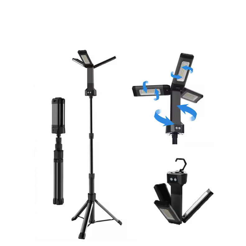 LED Light Stand Portable Amber & White Light