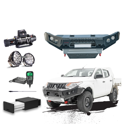 MQ Triton Touring Pack Suits: MQ Triton Bullbar, Winch, Lights, uhf + Free Fridge