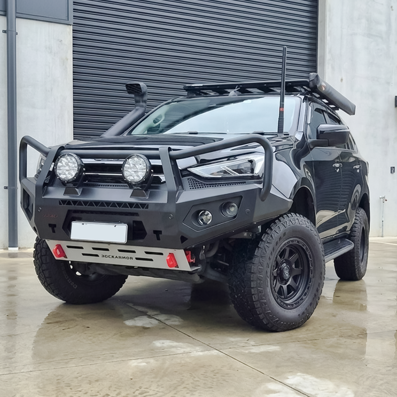 Isuzu MUX Touring Pack Suits: Isuzu MUX 08/21-02/25  Bullbar, Winch, Lights, uhf + Free Fridge