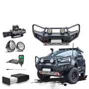 Isuzu MUX Touring Pack Suits: Isuzu MUX 08/21-02/25  Bullbar, Winch, Lights, uhf + Free Fridge