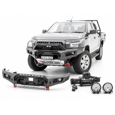 MV Triton Frontal Pack - GT Bumper, Winch, Lights