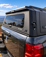 mv triton aluminium canopy - rear photo - Rockarmor ute accessories 