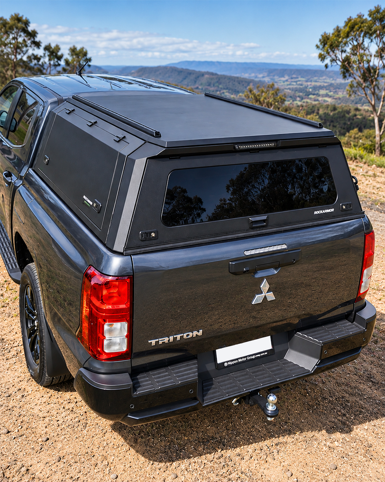 mv triton aluminium canopy - Rockarmor ute accessories 