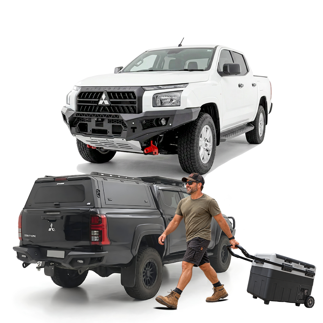 MV Triton GT Bumper + Aluminium Canopy + Free 40L Fridge