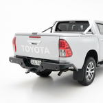 n80 hilux tow bar rear step