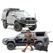 N80 Hilux GT Bumper + Aluminium Canopy + Free 40L Fridge - Suits 08/2020-11/2025 Models