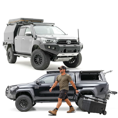N80 Hilux GT Bumper + Aluminium Canopy + Free 40L Fridge - Suits 08/2020-11/2025 Models