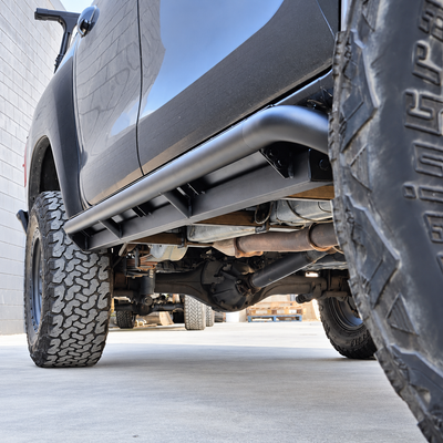 N80 Hilux Rock Sliders - Angled High Clearance