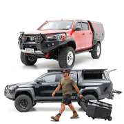 N80 Hilux GR/ROGUE GT Bull Bar + Aluminium Canopy + Free 40L Fridge - Suits GR 23+ & ROGUE Models