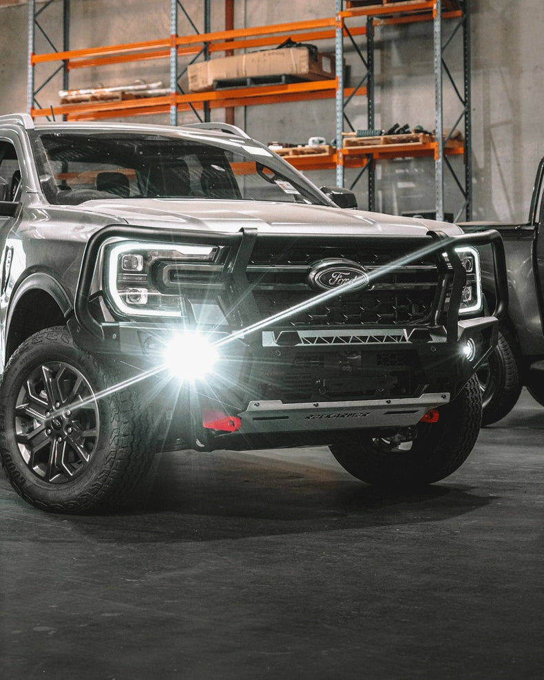 Next Gen Ranger/Everest Touring Pack Suits: Next Gen Ranger & Next Gen Everest - Bullbar, Winch, Lights, uhf + Free Fridge