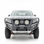 NP300 Bullbar -Suits Nissan navara 2015- 2025 Models - Full Bumper Replacement, Rated RecoverY Points,Winch COmpatible -Rockarmor GT 