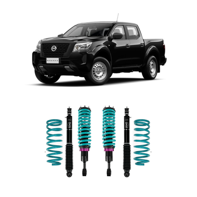 NP300 Navara Coil Rear Suspension Kit 50-60mm | Dobinsons IMS Monotube IFP