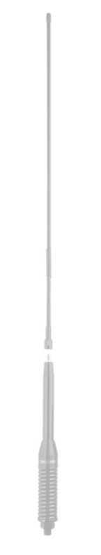 ANU240 6.5dBi UHF CB Antenna with Parallel Spring Base