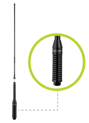 ANU240 6.5dBi UHF CB Antenna with Parallel Spring Base